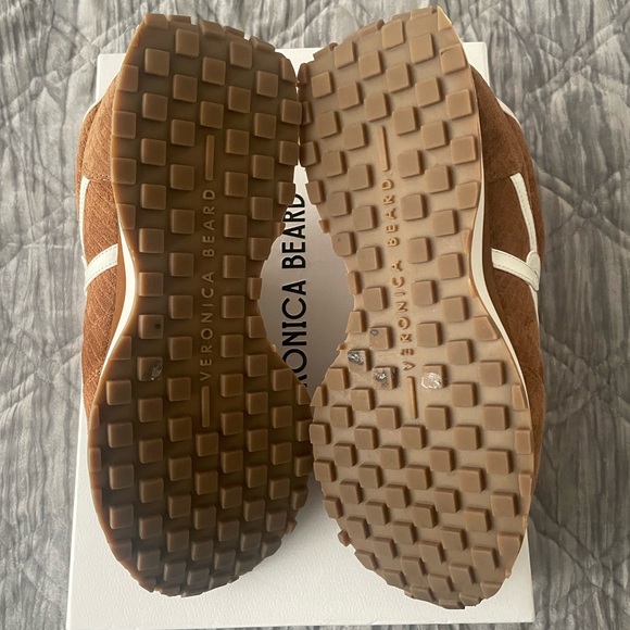 🔥 Veronica Beard Valentina Hazelwood Corduroy Sneakers EUC - Picture 12 of 16